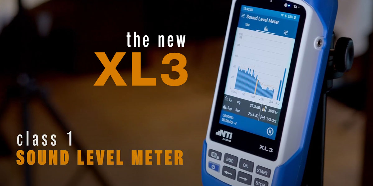 The new XL3 Acoustic Analyzer