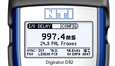 Digirator DR2 screen IO-Delay