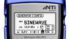 Minirator MR-PRO Impedance