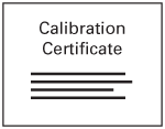 Manufacturer Calibration Certificate 