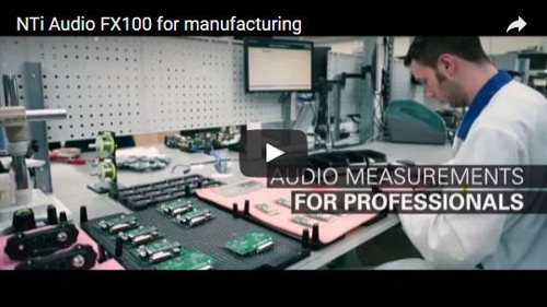 FX100 in its natural habitat - the manufacturing floor.