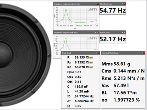 Loudspeaker Test with the FX-Control Software and the FX100 Analyzer