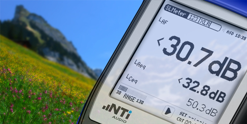 Low-Level Indication for XL2 Sound Level Meter