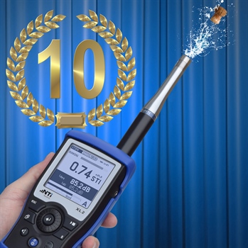 STIPA feiert bei NTi Audio den 10. Geburtstag