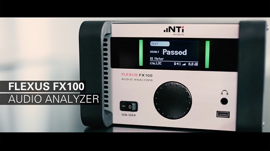 The FX100 Audio Analyzer: an extremely versatile tool.