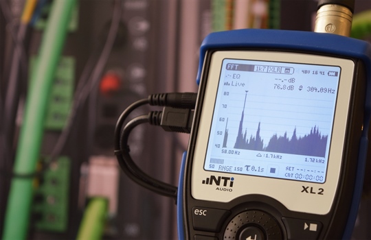 生産ライン向け電化製品の動作音試験