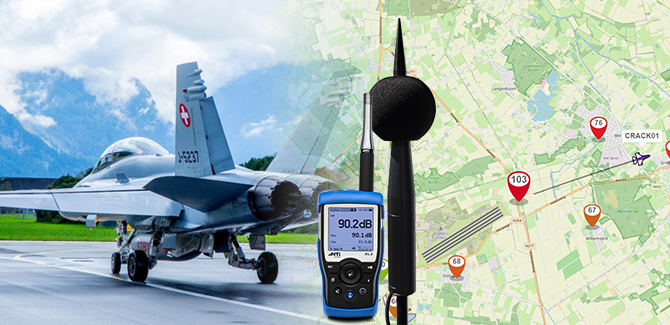 NTi Audio e Casper equipam aeródromos do exército suíço com estações de medição de ruído e sistema de gerenciamento de rastreamento de voo