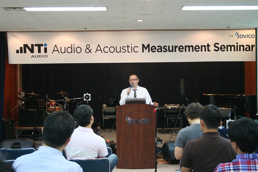 Sovicoが韓国でNTI Audioセミナーを開催しました