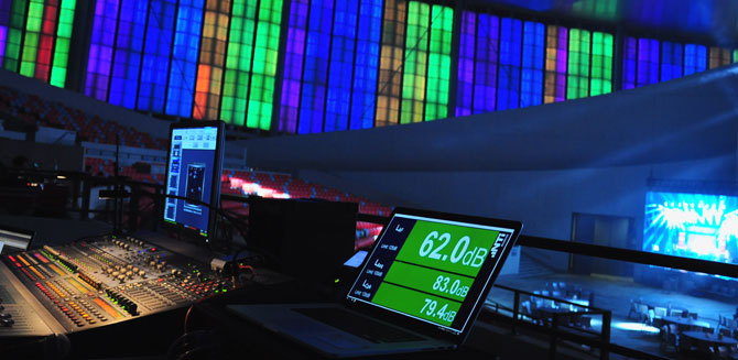 Live Sound Monitoring with XL2 and Projector PRO Software