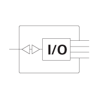 PCB Adaptador de E/S (I/O) digital