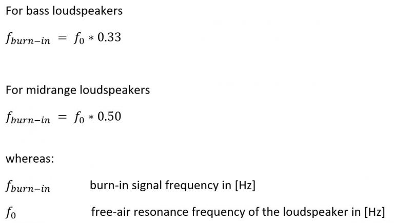 Bass Loundspeakers vs. Midrange Loudspeaker