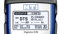 Digirador DR2 pantalla DTS 