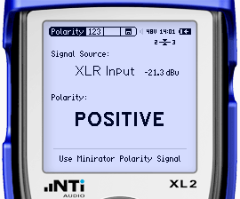 XL2 Polarity
