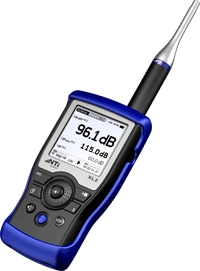 El XL2 con micrófono de medición M4260 
