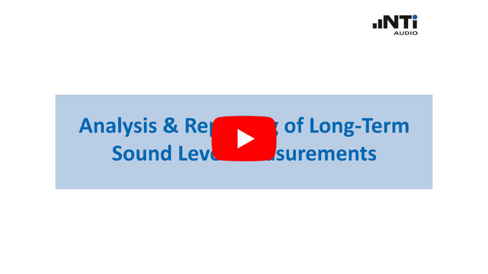 Analysis and Reporting of long-term Sound Level Measurements