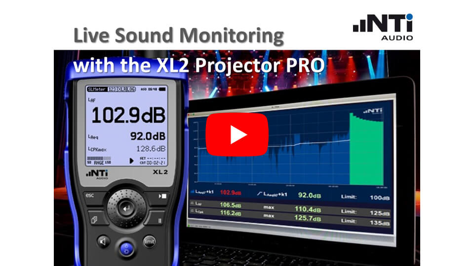 Live Sound Monitoring with the XL2 Projector PRO