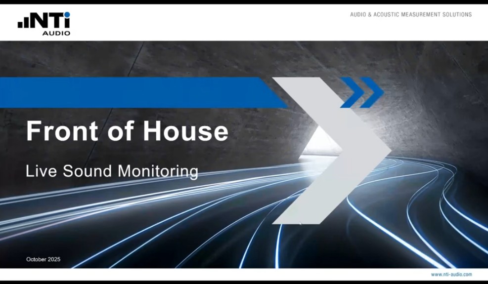 Live Sound Monitoring with the XL3
