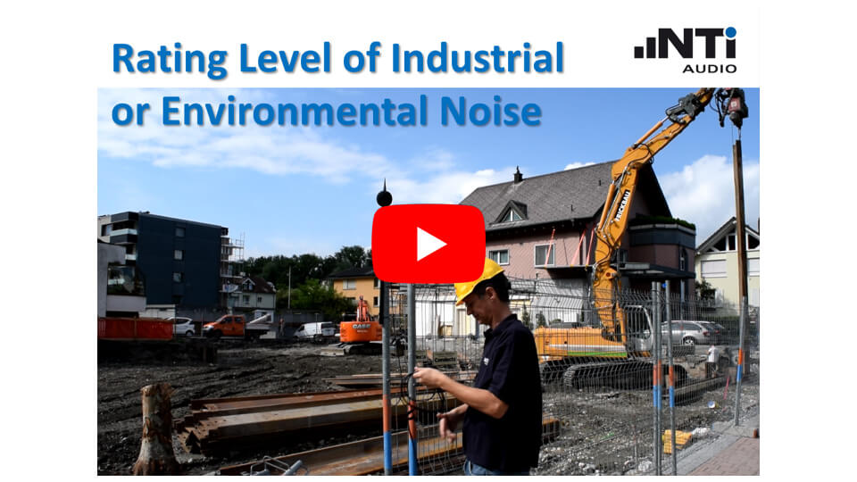 Rating Level of Industrial or Environmental Noise with the XL2