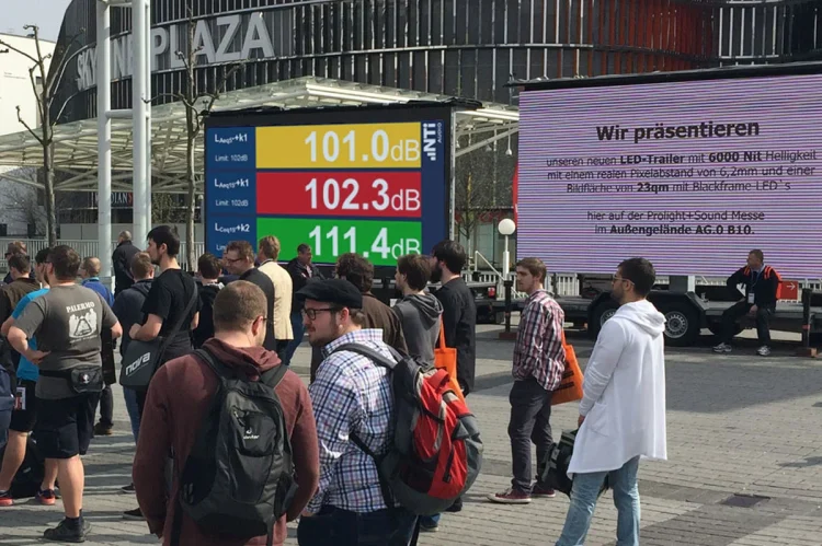 Nti Audio Projector Pro Live Monitoring