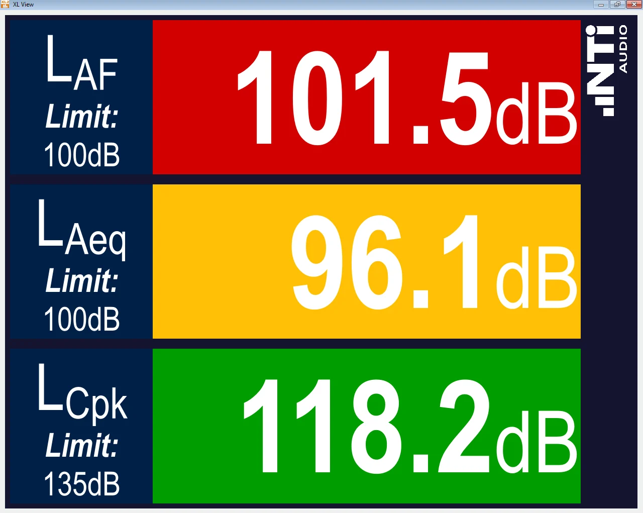 Nti Audio Xl2 Projector Pro Xl View Red